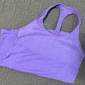 purple lululemon tank size 8